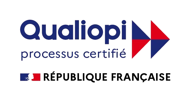 Logo de la certification qualité Qualiopi délivrée à SODEVA